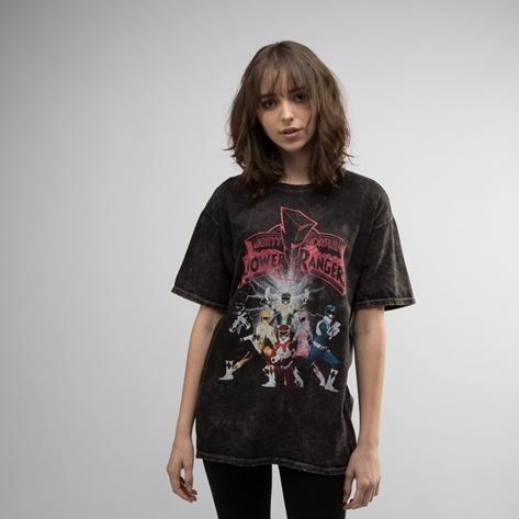 Womens Power Rangers Boyfriend Tee
