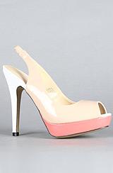 Fiebiger Shoes:the Caribbean Shoe In Nude And Peach, Shoes For Women