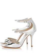 Karen Millen Metallic Sandal