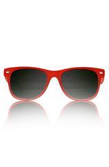 Rogue Optics:rogue Rubber Red, Sunglasses For Men