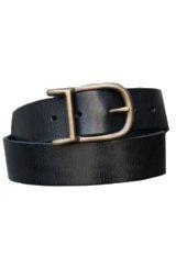 Staghound Belts:harness Belt In Black, Belts For Unisex