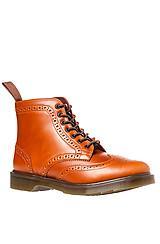 Dr. Martens:the Affleck Brogue Boot In English Tan, Boots For Men