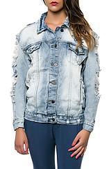 Pistola Denim: The Dean Boyfriend Denim Jacket In Ride Off, Light Jackets For Women