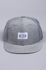 Cast Shadow:chamber Buckleback Cap - Grey, Hats For Men