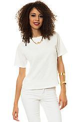 *mkl Collective:the Sophistication Top In Off White, Tops (s/s) For Women