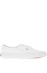 Vans : The Authentic Sneaker In Xtuff True White & Bran, Sneakers For Men