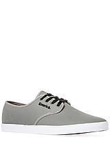 Emerica:the Wino Sneaker In Grey & Black, Sneakers For Men