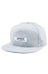 Quintin: The Zane Snapback Hat In Grey, Hats For Men