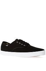 Vans Footwear:the Madero Sneaker In Black & Native Camo, Sneakers For Men