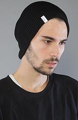Coal:The Frena Solid Beanie in Black, Hats for Men