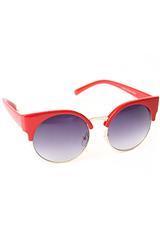 Burger And Friends:strangers Sunglasses (red), Sunglasses For Women