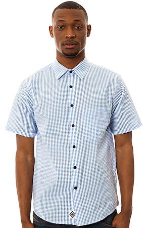 Know1edge Men's The Dame Buttondown Shirt In Blue Plaid Seersucker, Buttondown Shirts