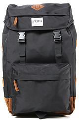 Flud Watches:the Rucksack In Black, Bags (messenger/utility) For Men