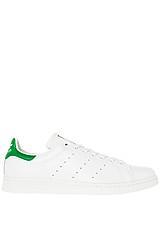 Adidas:the Stan Smith Sneaker In White & Fairway, Sneakers For Men