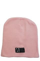 Ambitious Collective:simple Light Pink Beanie, Hats For Women