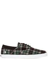 Etnies: The Corby Sneaker In Black & Plaid, Sneakers For Men