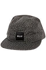 Huf:the Quake 5 Panel In Grey, Hats For Men