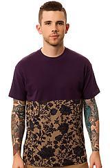 10 Deep:the Raise-up Split Tee In Nightfall Floral, T-shirts For Men