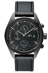 Jbw Watches: The Woodall In Black Ion-plated Stainless Steel & Black, Watches For Men