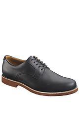 Sebago:the Thayer Oxford In Oiled Black, Shoes For Men
