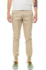 Rustic Dime: The Sunset Jogger Pants In Stretch Manila Twill, Pants For Men
