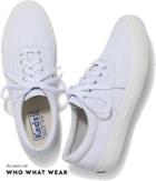 Keds Anchor Canvas Men Inchess White, Size 5.5m Women Inchess Shoes
