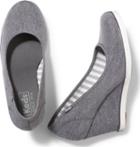 Keds Damsel Wedge Pewter, Size 5.5m Women Inchess Shoes