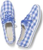 Keds X Kate Spade New York Champion Periwinkle Gingham, Size 5m Women Inchess Shoes