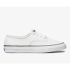 Keds Surfer Leather White, Size 8m Women Inchess Shoes