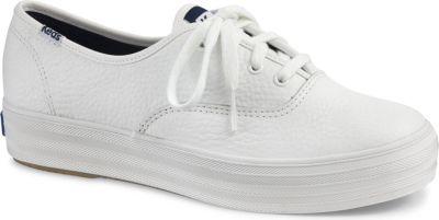 Keds Champion Triple Tumbled Leather White
