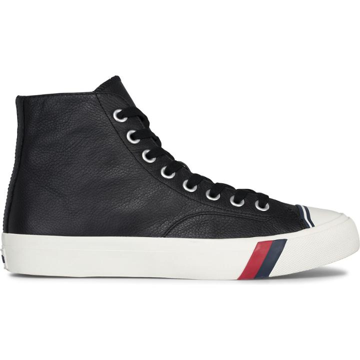 Pro-keds Unisex Royal Hi Leather Black, Size 10.5m Keds Shoes