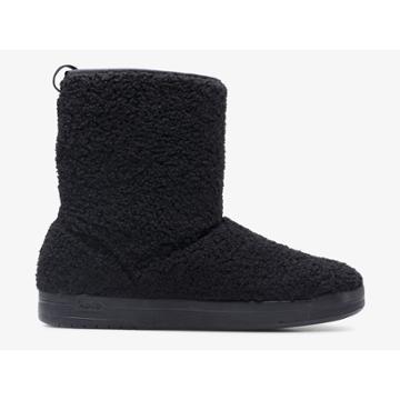 Keds Tally Boot Faux Shearling Black, Size 6m Women Inchess Shoes