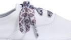 Keds Leopard Shoe Laces Gray, Size One Size