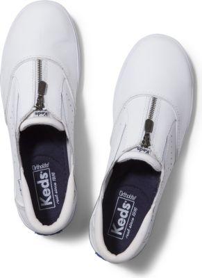 Keds Pacey Zip White, Size 5m Women Inchess Shoes