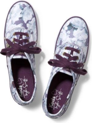 Keds Taylor Swift Inchess Champion Floral Print Purple