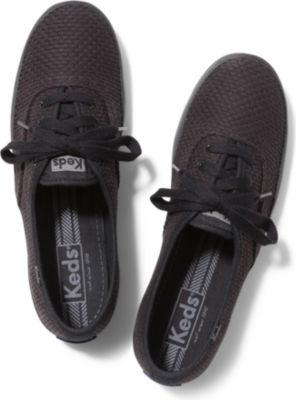 Keds Champion Textured Canvas Black