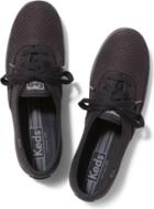 Keds Champion Textured Canvas Black