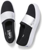 Keds Triple Bandeau Canvas Black Silver, Size 5m Women Inchess Shoes