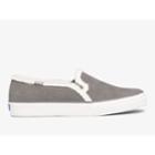 Keds Double Decker Suede Faux Shearling Smoke, Size 7m Women Inchess Shoes