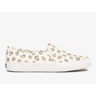 Keds Double Decker Leopard Ivory, Size 10w Women Inchess Shoes