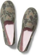 Keds Crashback Camo Ripstop Green, Size 6.5m Women Inchess Shoes