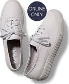 Keds Triple Mono Light Gray, Size 5.5m Women Inchess Shoes