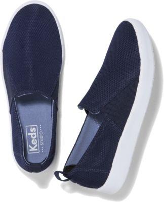 Keds Studio Liv Diamond Mesh Navy, Size 6m Women Inchess Shoes