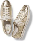Keds X Kate Spade New York Kickstart Quilted Leather Gold, Size 6m Women Inchess Shoes