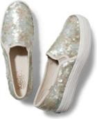 Keds Triple Decker Mermaid Sequin Seafoam Green, Size 5m Women Inchess Shoes