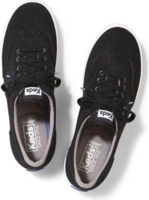 Keds Craze T-toe Suede Black, Size 5.5m Women Inchess Shoes