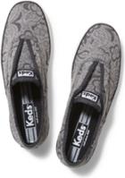 Keds Champion Laceless Floral Jersey Charcoal, Size 5w Women Inchess Shoes