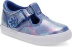 Keds Daphne T-strap Sneaker Blue Iridescent, Size M Keds Shoes