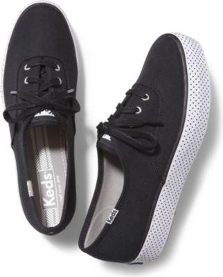 Keds Champion Triple Dot Foxing Black