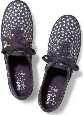 Keds Taylor Swift Inchess Champion Metallic Hearts Iron Grey